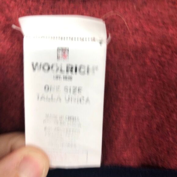 Woolrich Large Color Block Super Soft Poncho, Cape, Sweater feels like Cashmere - Picture 6 of 6